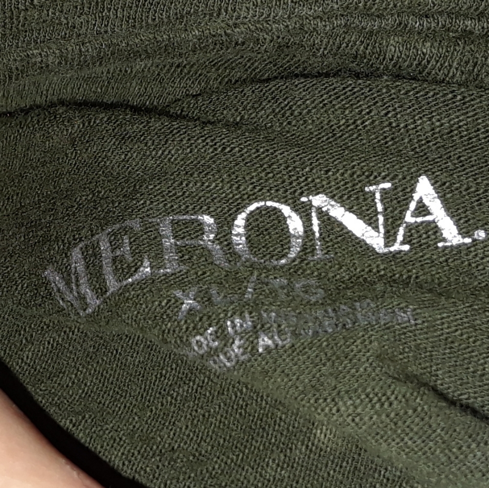 Long sleeve green shirt